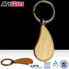 Promotional products blank wooden key chain